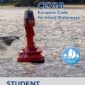 SIA student textbook cover for issa cevni euopean code for inland waterways course showing a navigation markerbuoy
