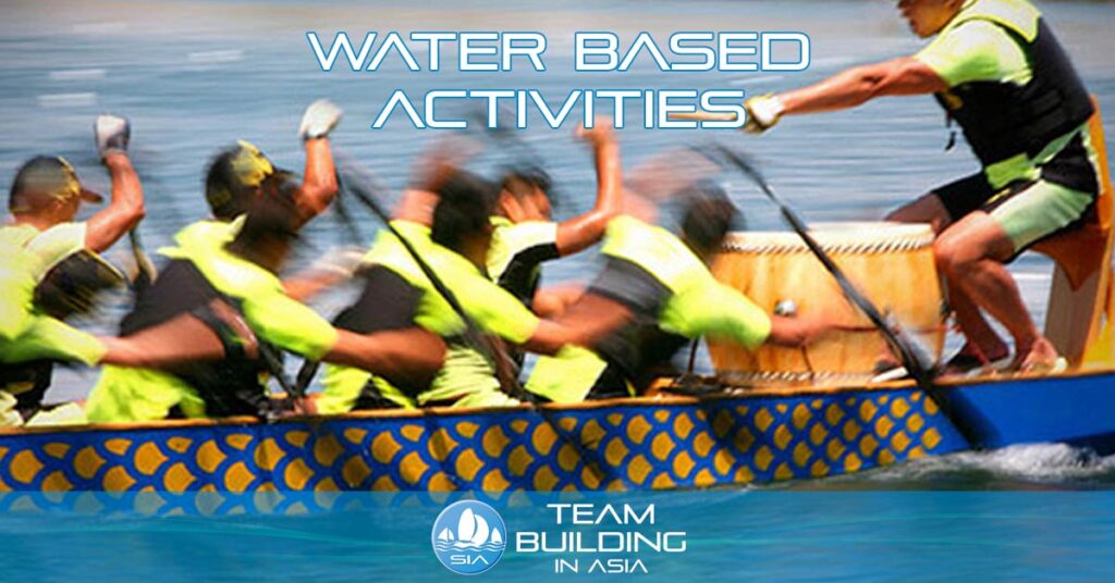 water based activities. team building in asia