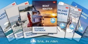 student textbooks. sail in asia