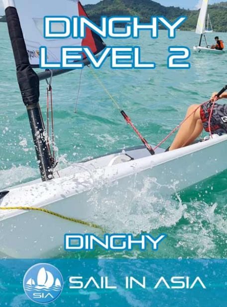 Dinghy level 2. sail in asia
